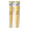 Hog Long Brushes: Flat Tip, Size 6 - Pack of 10