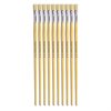 Hog Long Brushes: Flat Tip, Size 6 - Pack of 10