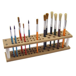 Wooden Brush Stand/Holder