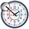 EasyRead Time Teacher Classroom Wall Clock - Past & To - 35cm Diameter - ERCC-EN