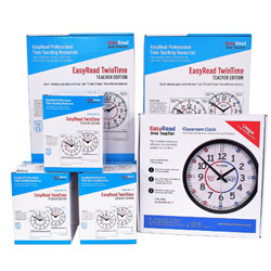 EasyRead Time Teacher Classroom Past & To Bundle - Large Set