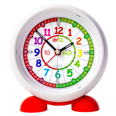 EasyRead Time Teacher Alarm Clock - Rainbow Face - Past & To - ERAC2-COL-PT