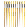 Hog Long Brushes: Round Tip, Size 16 - Pack of 10