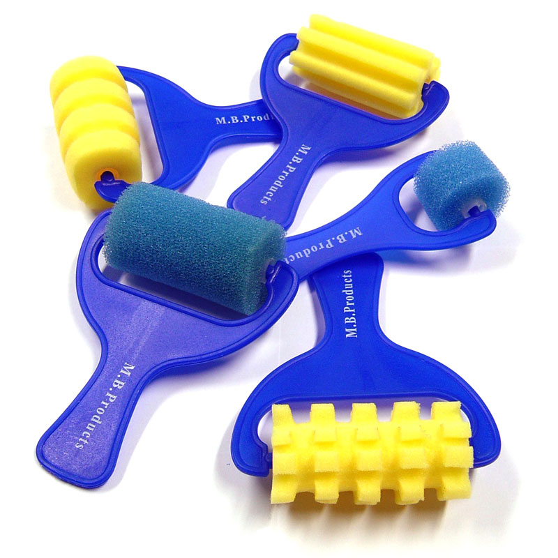 Assorted Foam Rollers Set of 5 MB7300060810125 Primary ICT