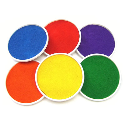 Giant Ink Pads - Mixed Colours Set of 6 - MB1016-6