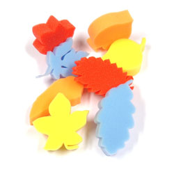 Foam Leaf Shapes - Set of 8