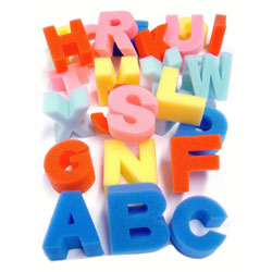 Foam Upper Case Letter Shapes - Set of 26