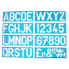 100mm Lettering Stencil Set