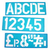 100mm Lettering Stencil Set - MB40000