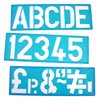 100mm Lettering Stencil Set - MB40000