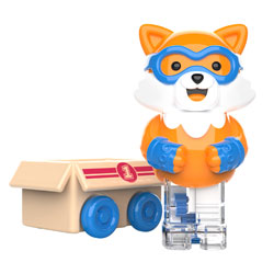 Zoomigos Fox & Box Car - by Educational Insights