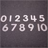 Mirror Numbers Small - 70mm - Set of 14 - CD72401