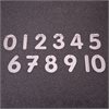 Mirror Numbers Small - 70mm - Set of 14 - CD72401
