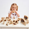 Wooden Forest Animal Blocks - Set of 30 - CD72304