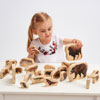 Wooden Forest Animal Blocks - Set of 30 - CD72304