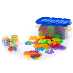 Translucent Linking Discs - Set of 510 Pieces