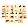 Wild Animal Family Match Tiles - Set of 28 - CD73408