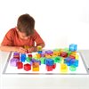 Translucent Colour Rainbow Cube Set - Set of 54 - CD73089
