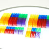 Translucent Colour Rainbow Module Blocks - Set of 90 - CD73081