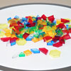 Translucent Hollow Pattern Blocks - Set of 180 - CD73093