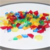 Translucent Hollow Pattern Blocks - Set of 180 - CD73093