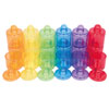 Translucent Colour Rainbow Pot Set - Set of 18 - CD73105