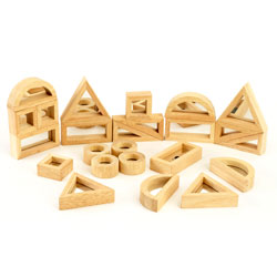 Mirror Block Set - Set of 24