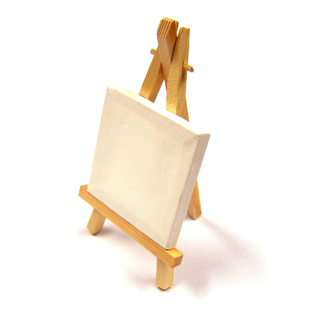 Mini Easel With Canvas (12x16 cm)