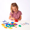 Rainbow Pebbles - Set of 36 Pebbles and 20 Activity Cards - CD54047