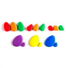 Rainbow Pebbles - Set of 36 Pebbles and 20 Activity Cards - CD54047