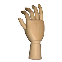 Wooden Hand - 18cm Tall