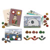 Eco Friendly Junior Rainbow Pebbles - Set of 36 Pebbles and 8 Activity Cards - CD75152