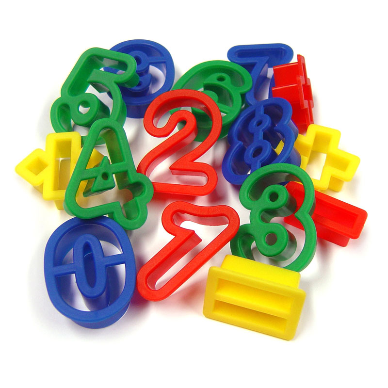 Numbers & Arithmetic Cutters Set of 15 MB900315 Primary ICT
