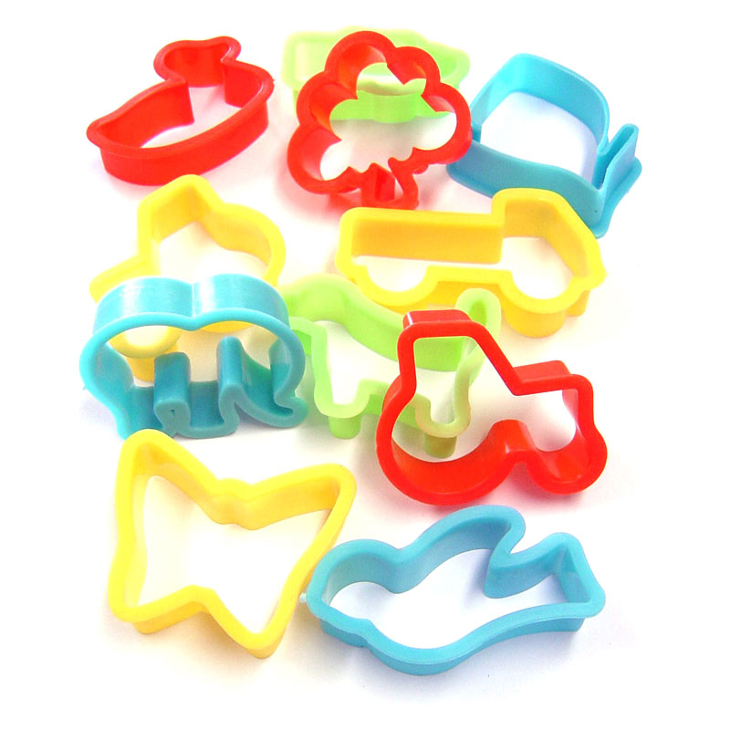 Assorted Shape Dough Cutters - Set of 11 - MB9000CUT-11