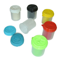 Coloured Dough - Set of 6 Pots