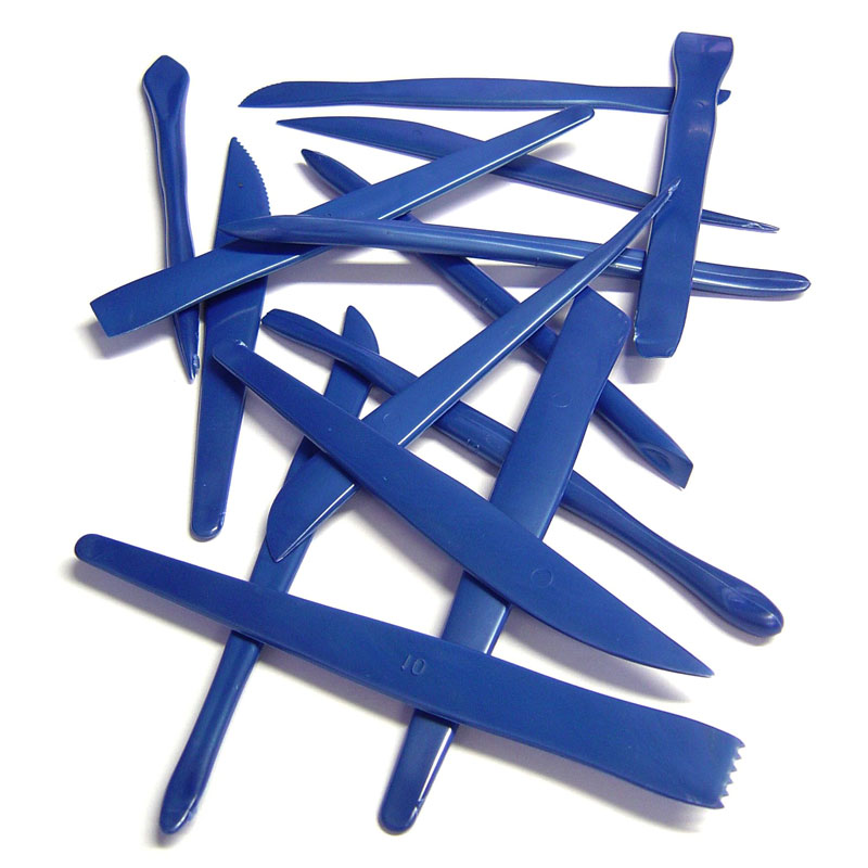 Plastic Clay Tools Set of 14 MB75014 Primary ICT