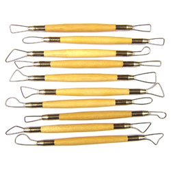 Wire End Clay Tools - Set of 10