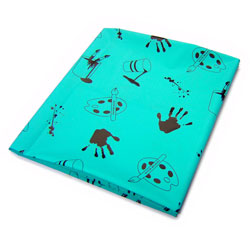 Large Indoor/Outdoor Plastic Splash Mat - 1.5m x 1.5m