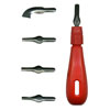 Plastic Handle with 5 Cutter Blades - Cutter Shapes 1-5 - MB792-6