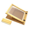 Hinged Screen Printing Frame - with Squeegee - A4 Size