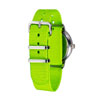 EasyRead Time Teacher Alloy Wrist Watch - Rainbow Face - Past & To - Lime Strap - ERW-COL-PT-L