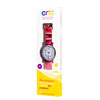 EasyRead Time Teacher Alloy Wrist Watch - White-Pink Face - Past & To - Pink Camo Strap - ERW-WP-PT-PC