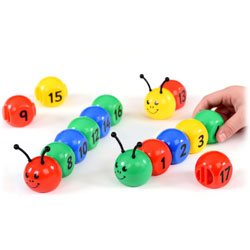 Number Bugs 1-20 - Set includes 24 Pieces