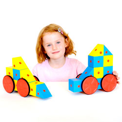 3D Magnetic Blocks Set - Set of 20