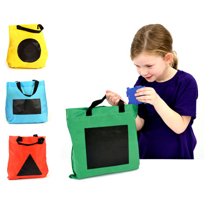 Shape Sorting Bags - Set of 4 Bags - EA-52