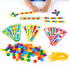 Lacing Colour Sequence Beads Set - EA-45