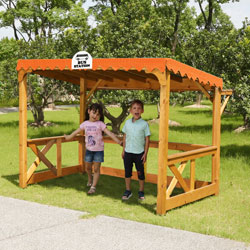 Wisdom Outdoor Bus Station - Supplied Flat Packed