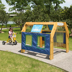 Wisdom Outdoor Bubble Wash Tunnel - Supplied Flat Packed