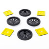 Magnetic Polydron Add-on Wheels - Set of 4