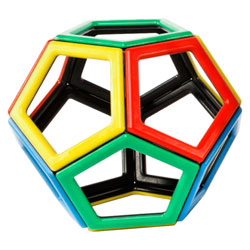 Magnetic Polydron Pentagon Set - Set of 12 Pieces
